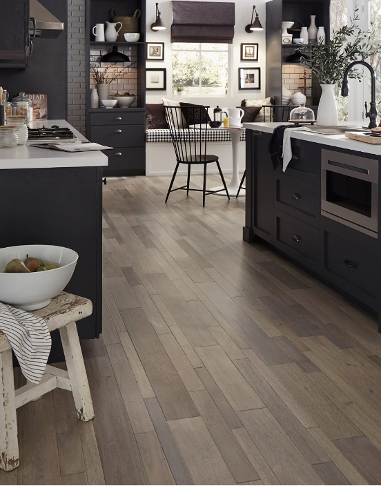 Hardwood Flooring Kitchen Example